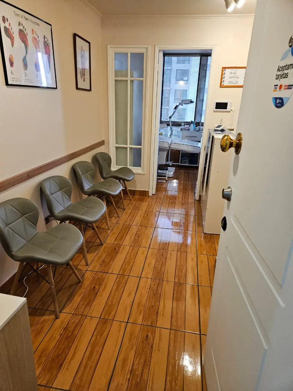 Sala de espera de la consulta