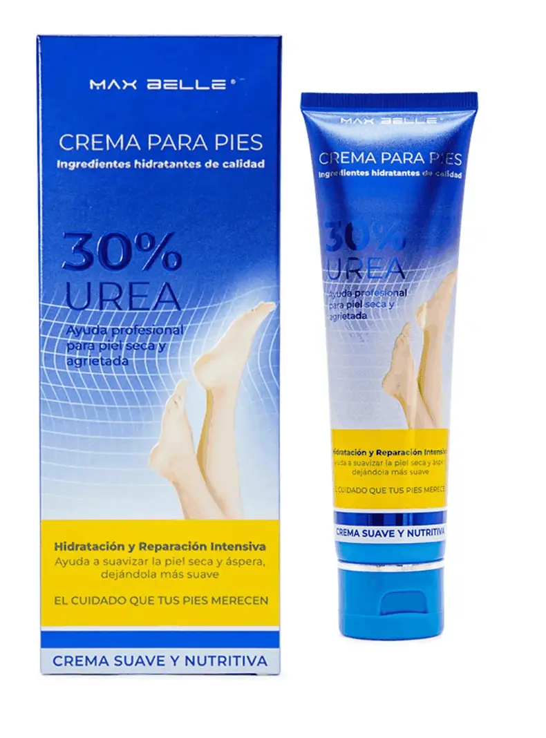 Crema Maxbelle de urea al 30 por ciento